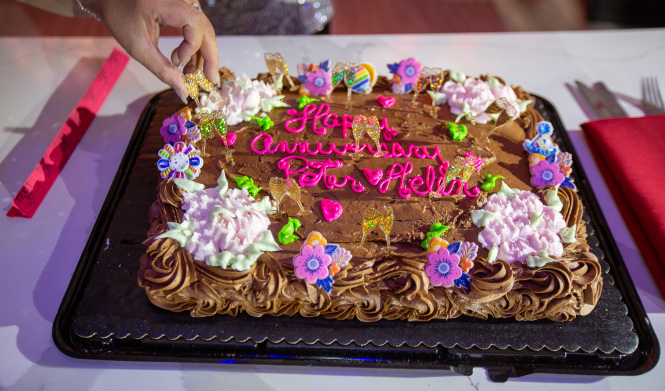 Happy Anniversay Peter & Helen Yu Cake @ 2024 HB