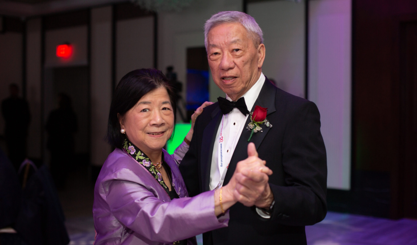 Ray & Anna dancing both looking 2024 HB