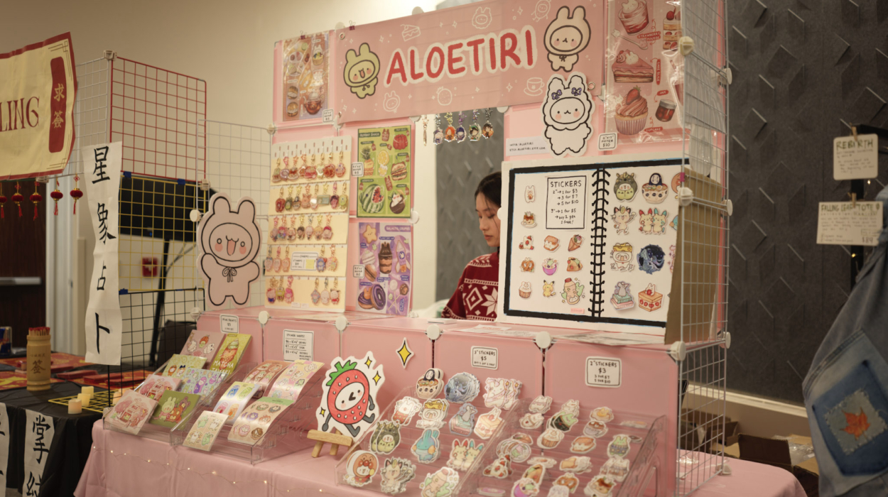 Stickers Vendor Stand – 2025 Temple St