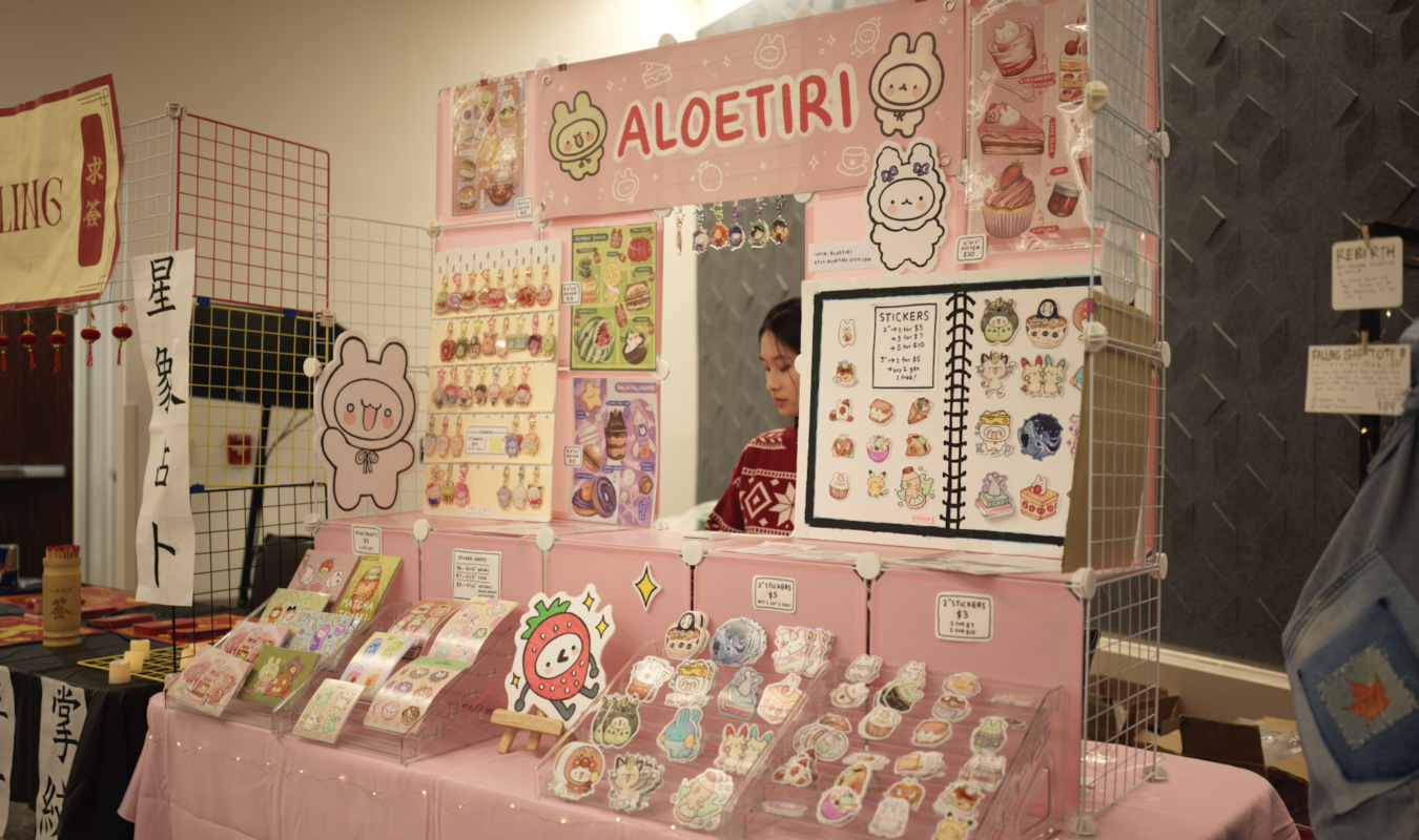 Stickers Vendor Stand – 2025 Temple St