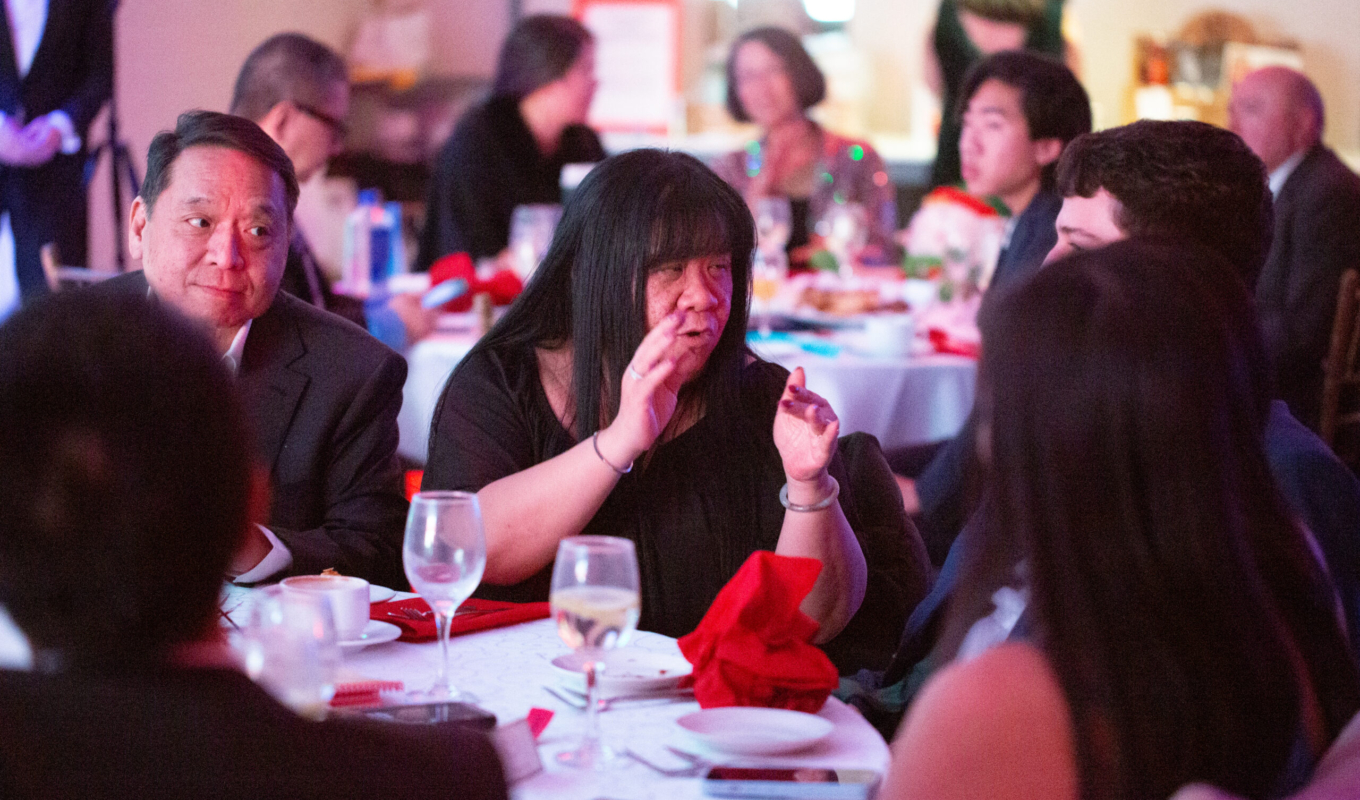 Tom & B speaking to Will & Dani & Crystal 2 2024 HB Table 2